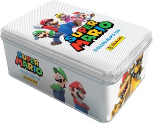 Super Mario Trading Card Collection - Boîte en métal classique (boite blanche)